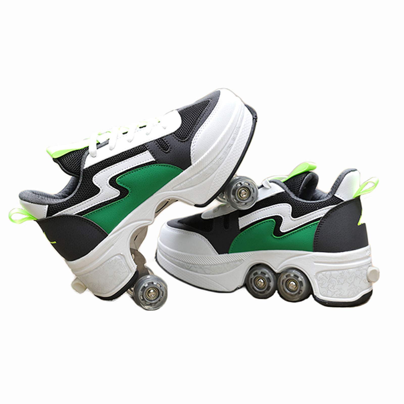 Women's Roller Skates for Adults - Outdoor Quad Roller Shoes with Wheels | Perfect for Fitness, Recreation & Roller Rinks