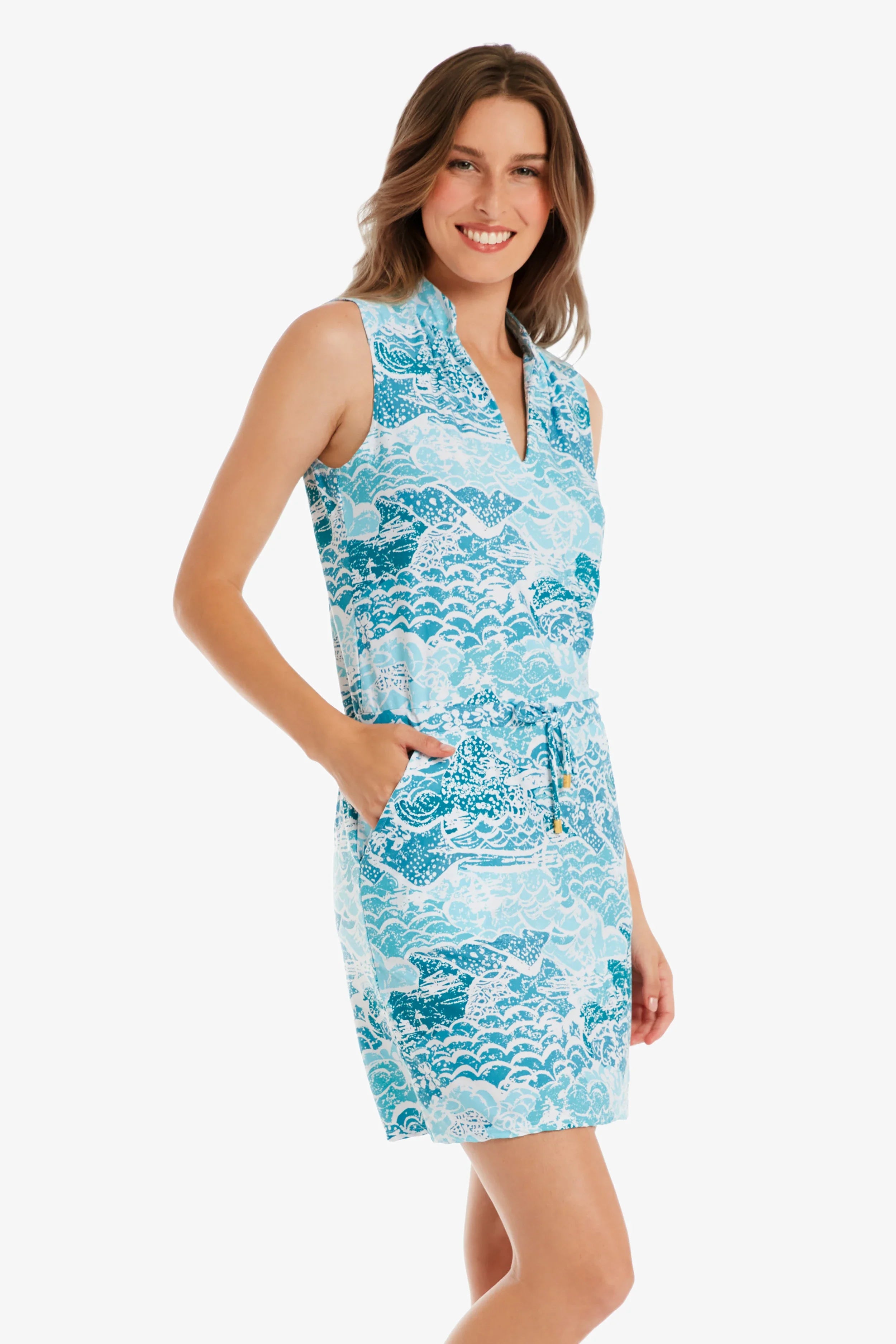 Sanibel Dress - Women's Floral Summer Maxi Dress | Malibu Beachwear for Vacation, Wedding, and Casual Outings