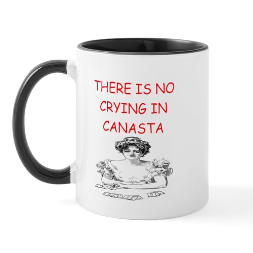 White/Black Inside - I Love Canasta Mug