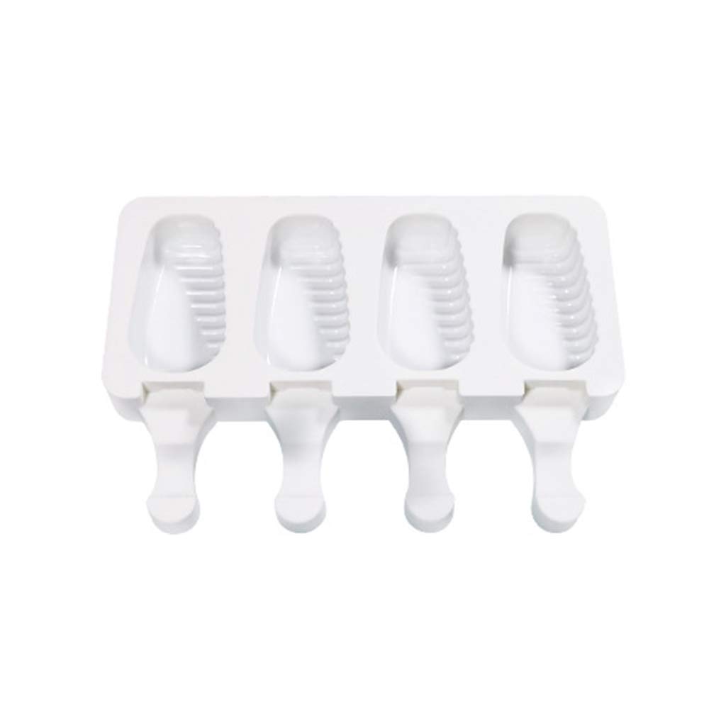 Premium Silicone Popsicle Molds (2/4/8 Cavities) - BPA-Free Ice Pop Maker for Homemade Ice Cream, DIY Frozen Treats & Summer Desserts - Perfect for Kids' Snacks, Party Favors & Family Fun