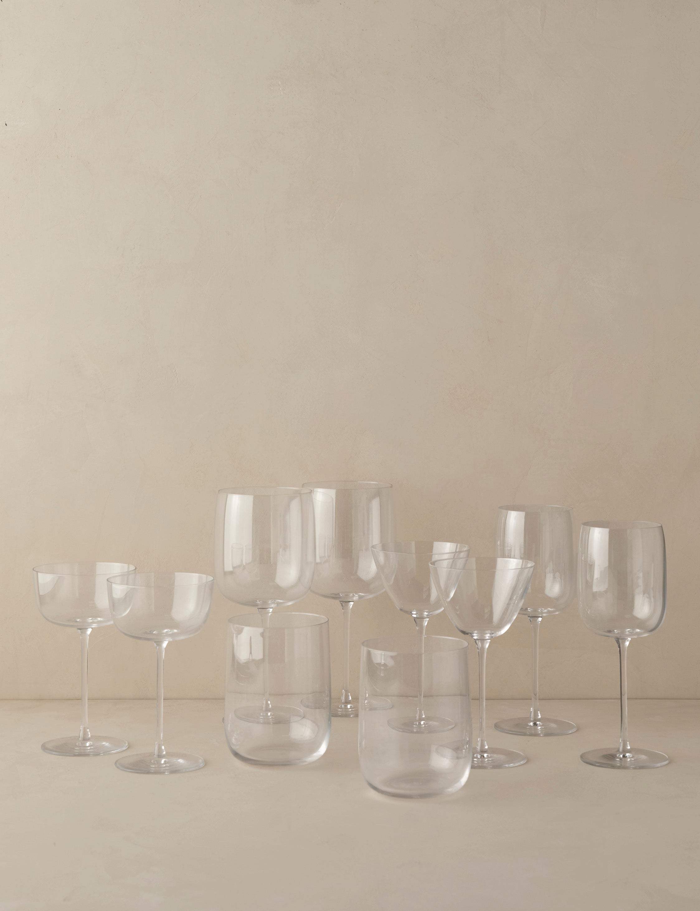 Premium Borough Glassware Set by LSA International - Elegant Drinking Glasses for Wine, Cocktails & Home Entertaining