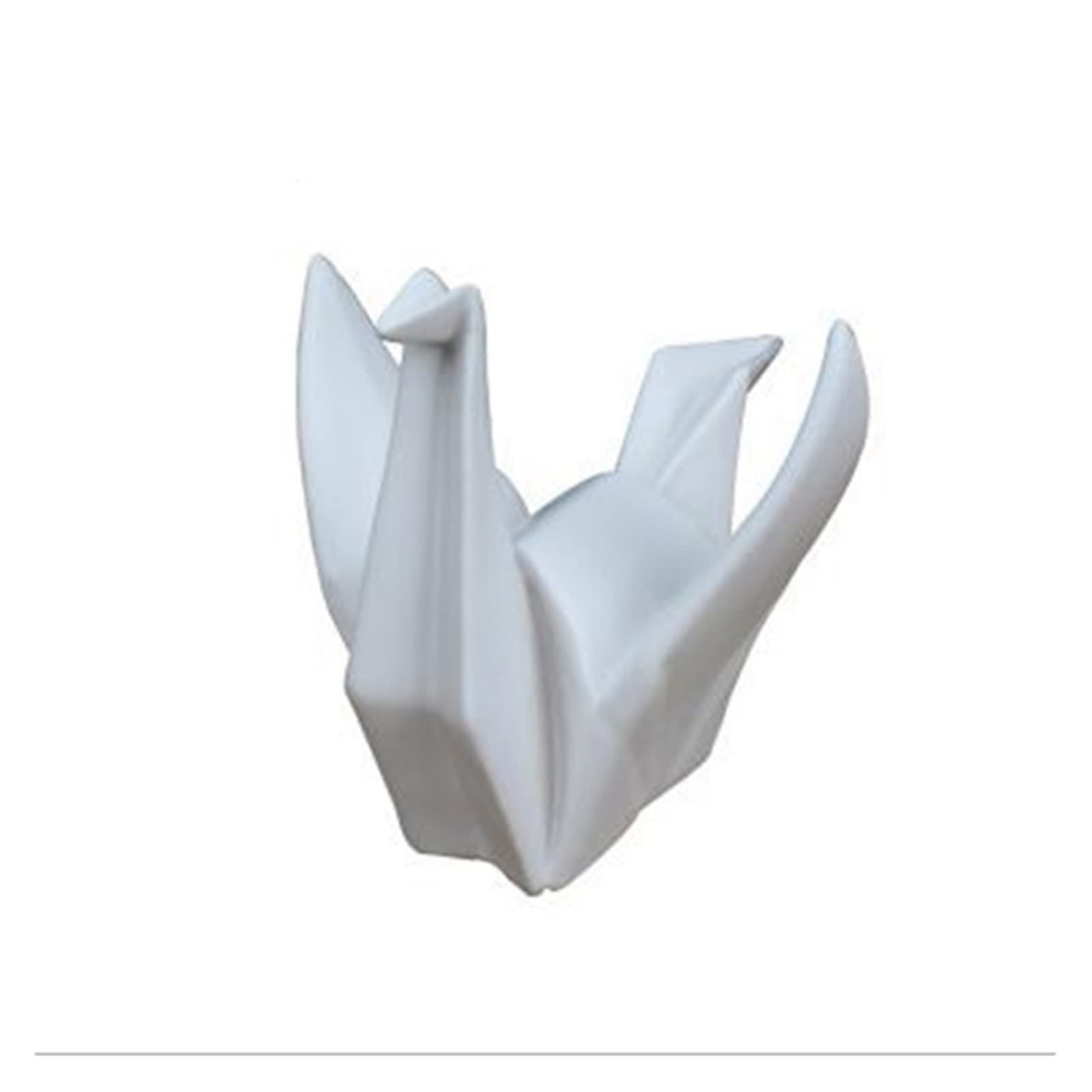 Nordic Modern Abstract Ceramic Origami Animal Sculpture - Handcrafted Home Decor Statue for Living Room, Office & Shelf Display (Color: A-Big) | Unique Gift Idea for Housewarming & Interior Design