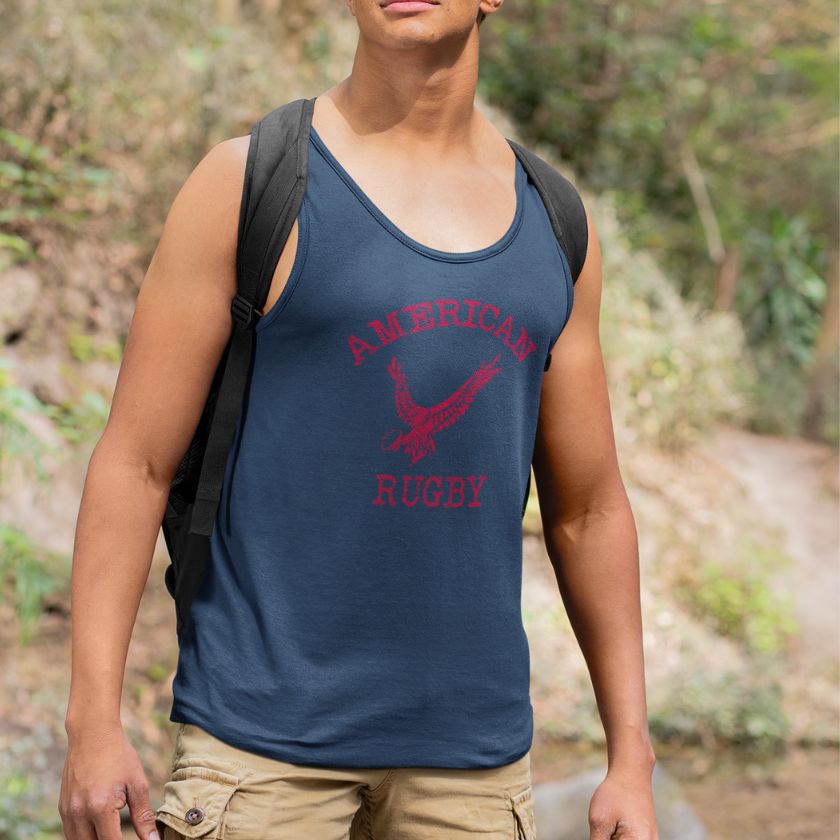 Men's Rugby Tank Top - Breathable Quick-Dry Sports Jersey for Rugby & Training - Perfect for Rugby Matches, Gym Workouts & Outdoor Activities