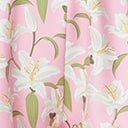 Stylish Pink & White Lilies Bama Breeze Matching Top & Shorts Set for Women - Perfect for Summer Outfits, Beach Vacations, and Casual Wear