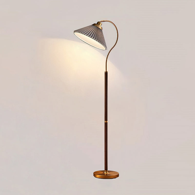 Florence Floor Lamp - Modern LED Standing Light with Adjustable Brightness for Living Room, Bedroom & Office | Energy Efficient Home Decor Lighting
