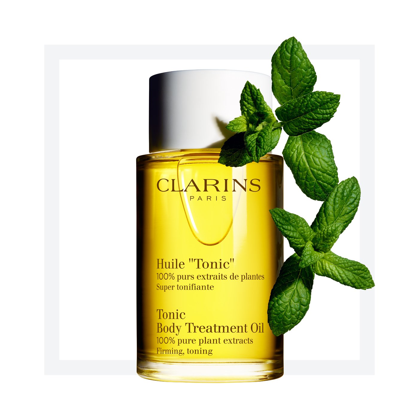 Clarins Tonic Body Treatment Oil for Firming & Hydration - 1oz Travel Size - Perfect for Post-Workout Recovery & Dry Skin Care