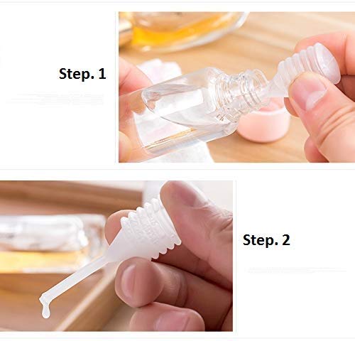 **Leak Proof Portable Toiletry Spray Bottles Set - 16cm Refillable Cosmetic Containers for Lotion & Body Wash (Pink) | Travel-Friendly, Ideal for Gym, Camping & Airplane Trips**