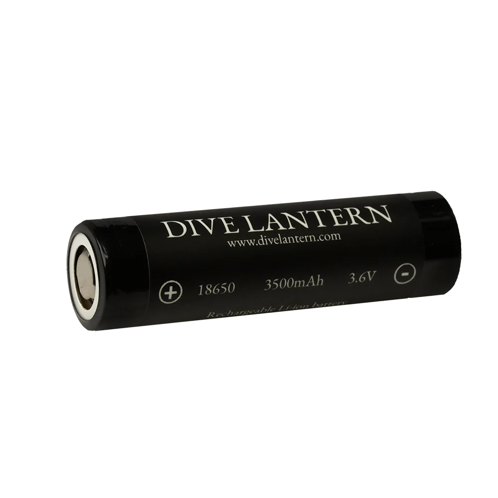 18650 3.6V 3500mAh Rechargeable Dive Light Battery - 2 Pack for Underwater Scuba Diving, Flashlights & Emergency Lighting