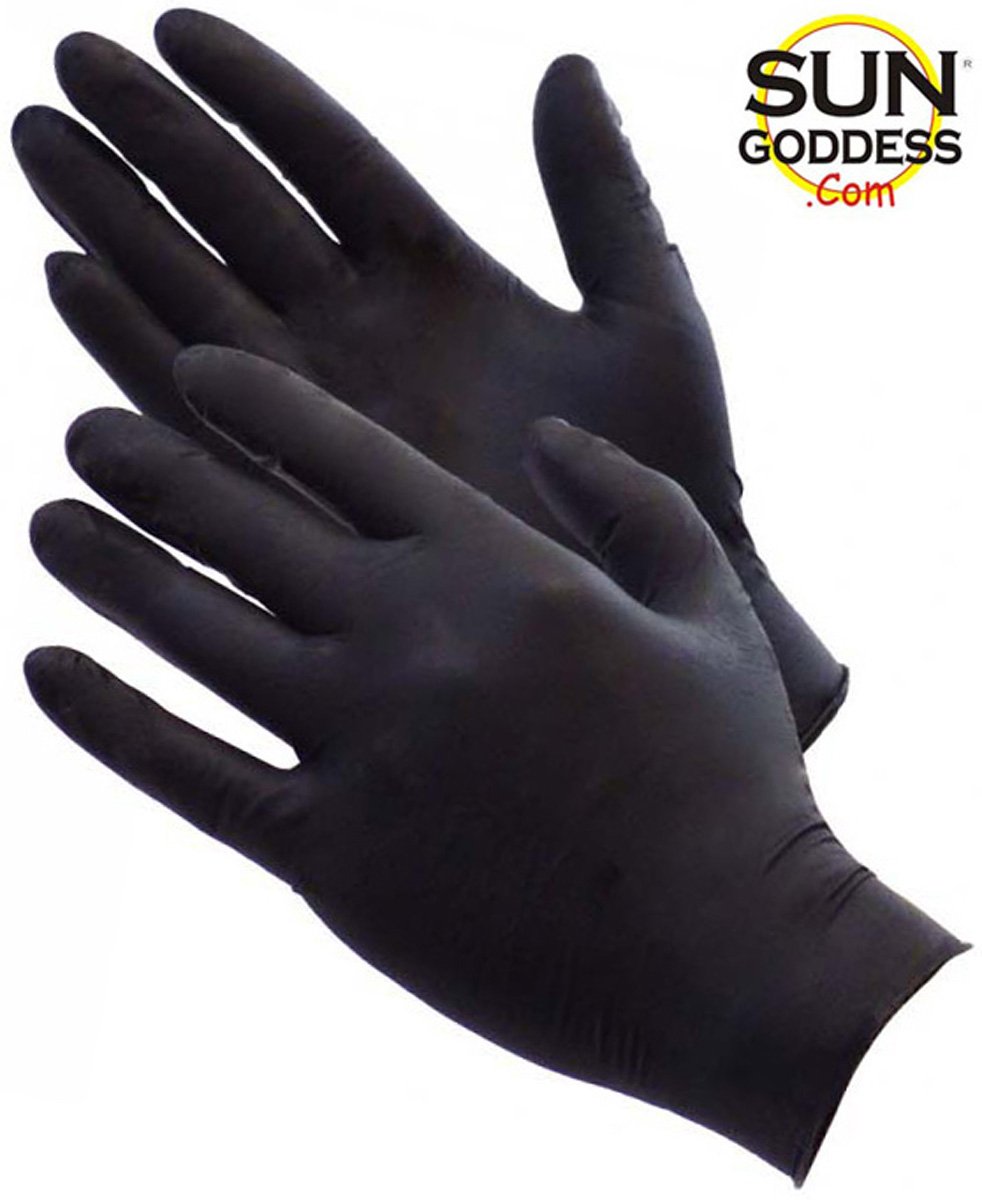 **SUN GODDESS Medium Spray Tan Solution - 1 Gallon Sunless Self-Tanning Liquid for Airbrush & HVLP Systems - Includes Applicator Mitt, Gloves & Fake Tanner Mousse Sample - Perfect for Salon, Home Use & Spray Tanning Business**