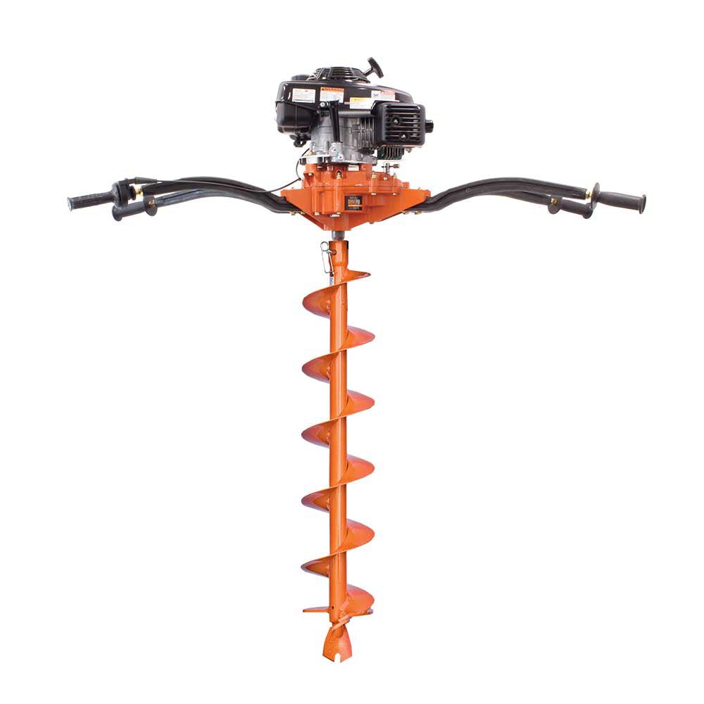 Brave Two Man Auger with 7/8 Inch Square Drive & Honda GXV160 Engine - Perfect for Fence Post Installation, Landscaping, and Gardening Projects