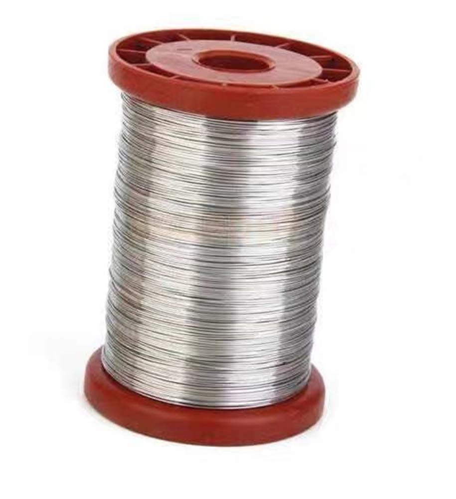 Ultra High Purity Nickel Wire 99.999% Ni - 1.0mm Diameter x 20m Roll - Premium Nickel Alloy Electrode Wire for Scientific Research, Laboratory Experiments, and Electroplating Applications