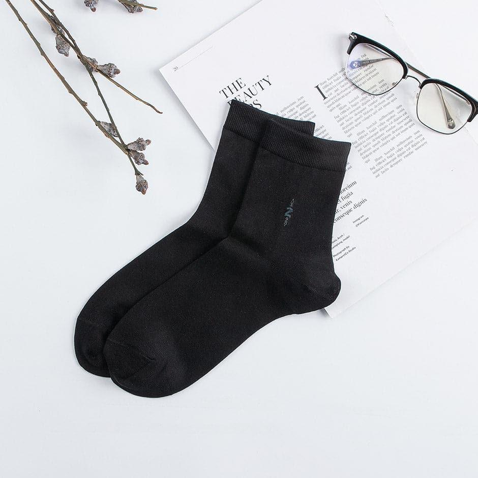 Breathable Mesh Knit Men's Silk Socks - Ultra Soft & Skin-Friendly Luxury Socks for Work, Travel & Everyday Comfort