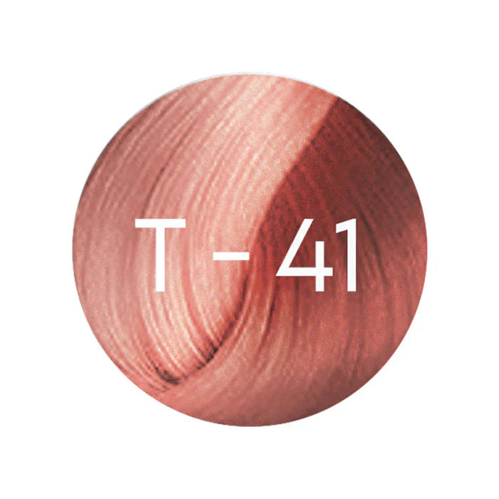 Fanola Glow & Glossy No Lift Oil Toner T.41 Copper Ash 60ml - Professional Hair Color Treatment for Shine & Dimension | Perfect for Salon Use & At-Home Hair Care