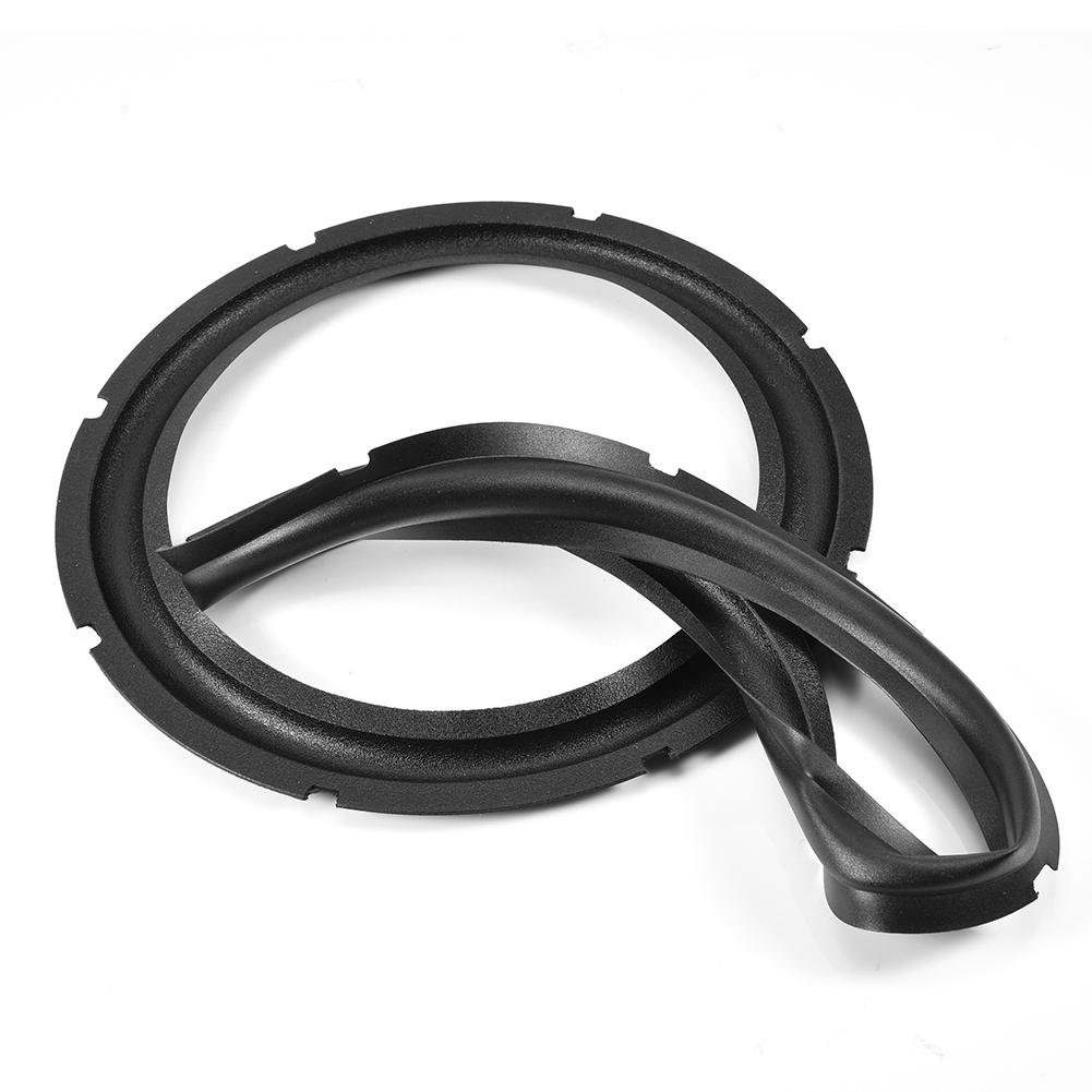 10 Inch Perforated Rubber Speaker Foam Subwoofer Surround Replacement Ring - DIY Speaker Repair Parts (2PCS) - Perfect for Home Theater, Car Audio & Studio Monitor Upgrades