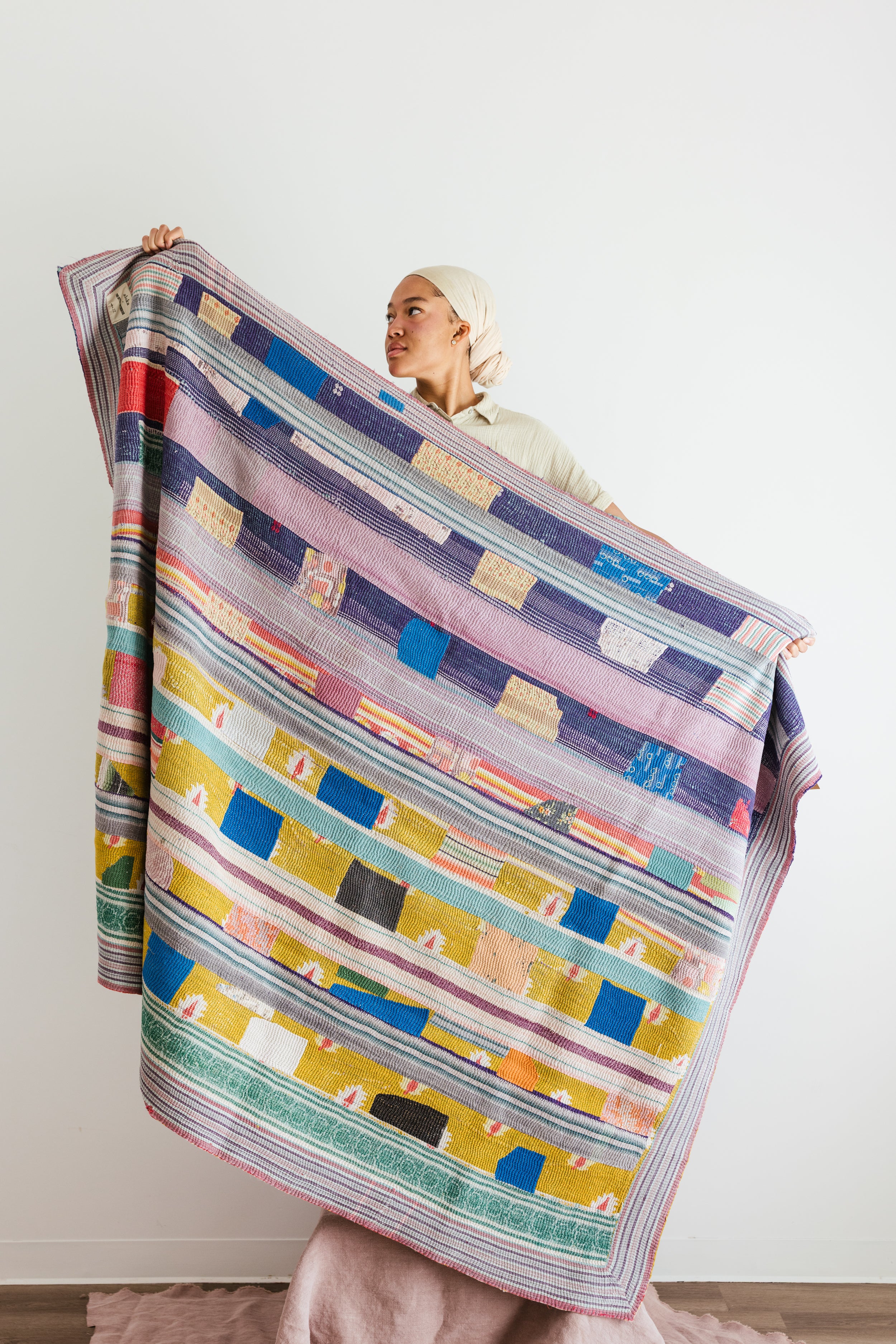 Aloka + BS Quilt #77 - Premium Comfort Quilt Set for Bedroom - Soft & Breathable Bedding for All Seasons - Perfect for Home, Hotel, and Guest Room Decor
