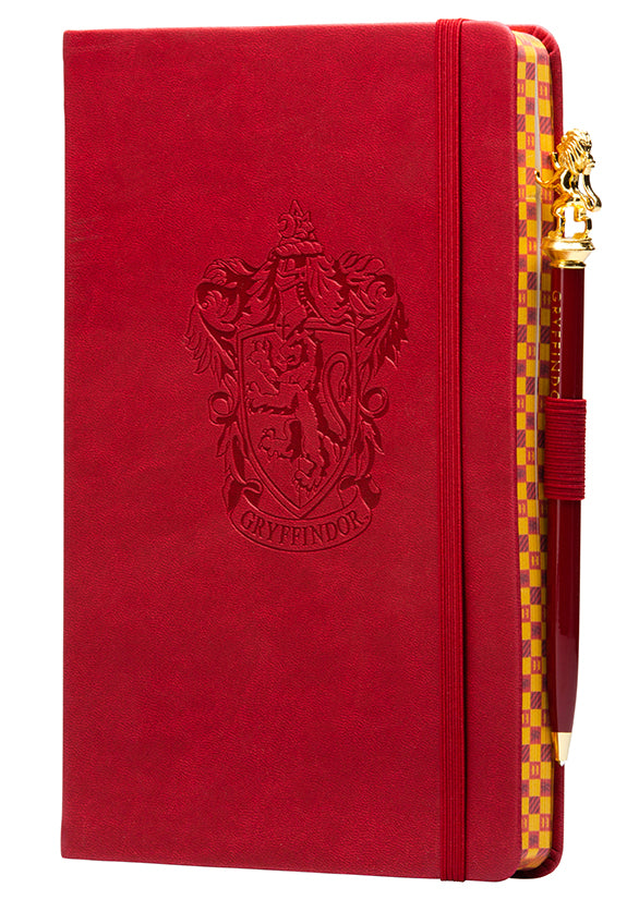Harry Potter Gryffindor Classic Softcover Journal with Pen - Perfect for Writing, Note Taking & Gift Giving for Potter Fans