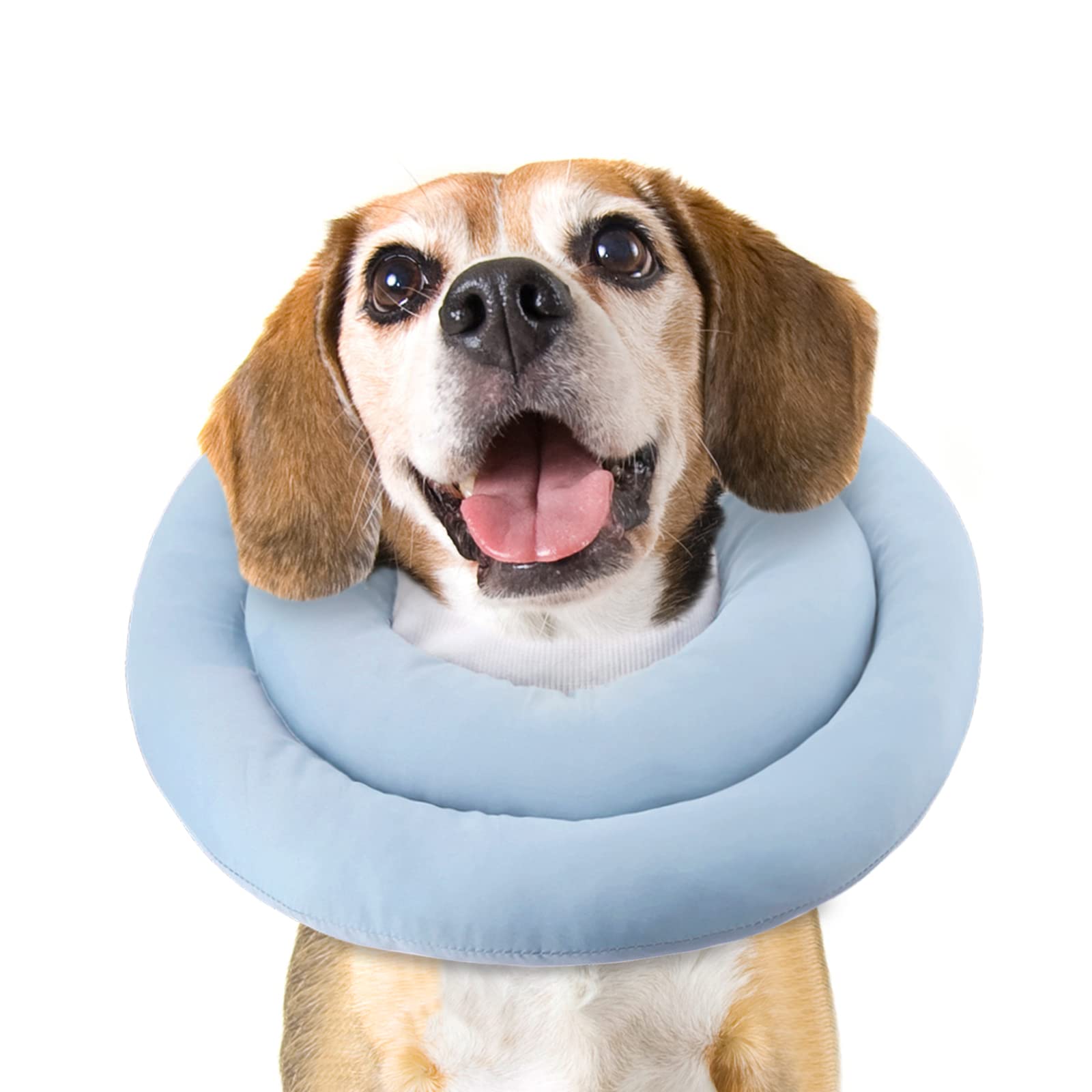 Soft Adjustable Dog Cone Collar for Small, Medium & Large Dogs & Cats - Waterproof Pet Recovery E-Collar After Surgery to Prevent Licking Wounds - Perfect for Post-Surgery Care & Wound Protection