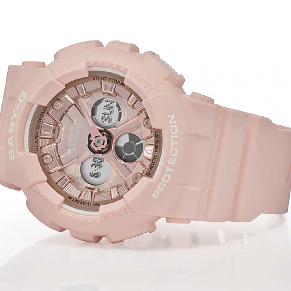 CASIO BABY-G BA-130-4ADR Women's Digital Sport Watch - Water Resistant, Shockproof, Trendy Style for Active Women - Perfect for Running, Gym, and Outdoor Adventures