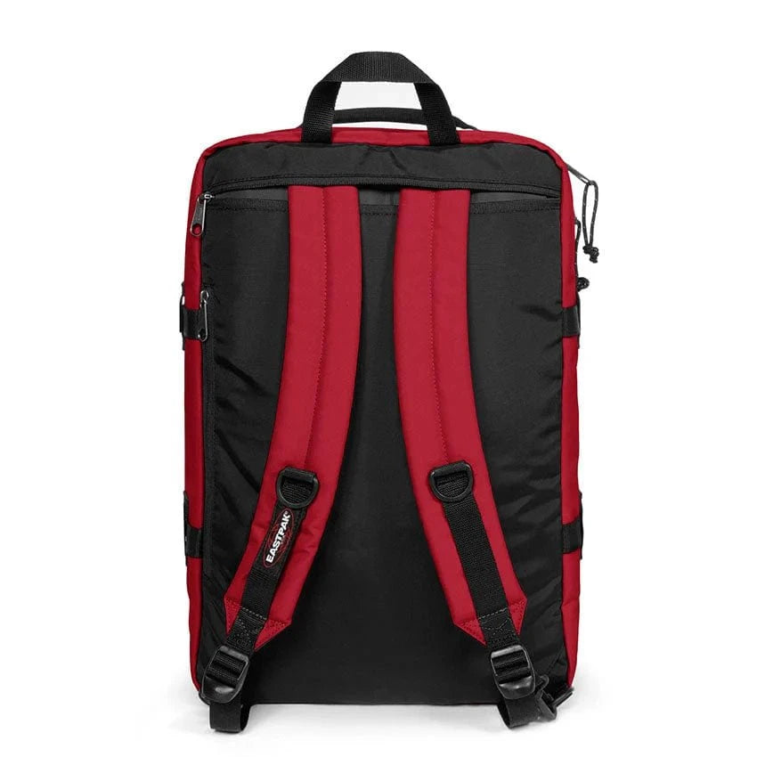 Eastpak Travelpack Backpack - Durable & Stylish Scarlet Red Carry-On for Travel, Work & School | Perfect for Commuting, Business Trips & College Students
