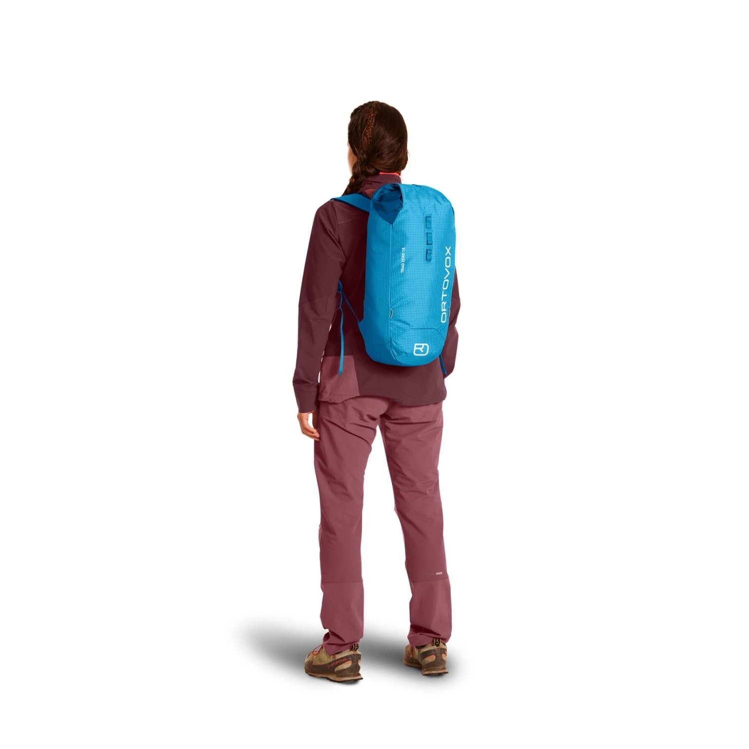 Ortovox TRAD Zero 18L Backpack for Men - Lightweight Hiking Daypack, Durable Desert Orange Color - Perfect for Outdoor Adventures, Camping & Travel