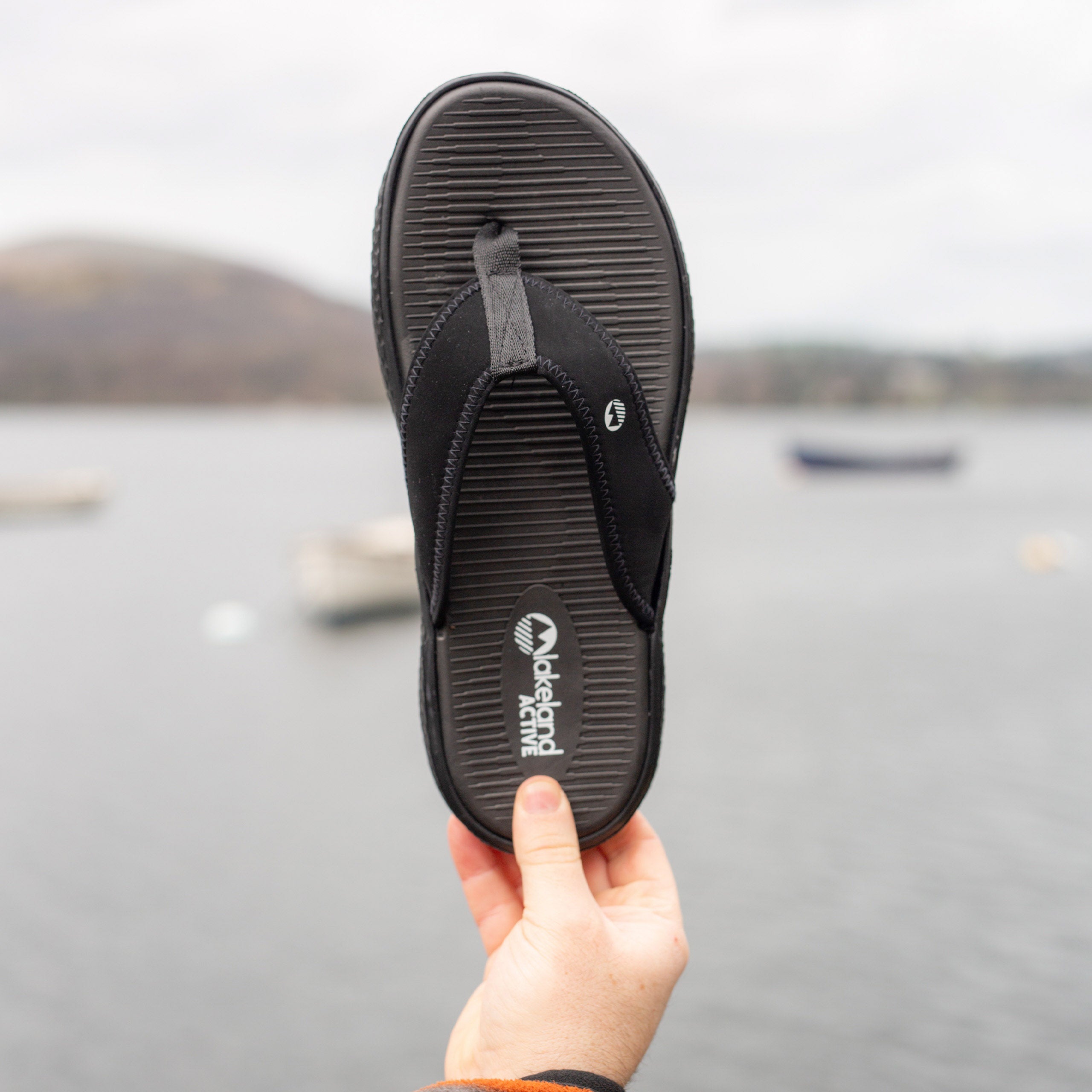 Men's Flimby Neoprene Flip Flops - Comfortable Waterproof Sandals for Beach, Pool & Outdoor Activities