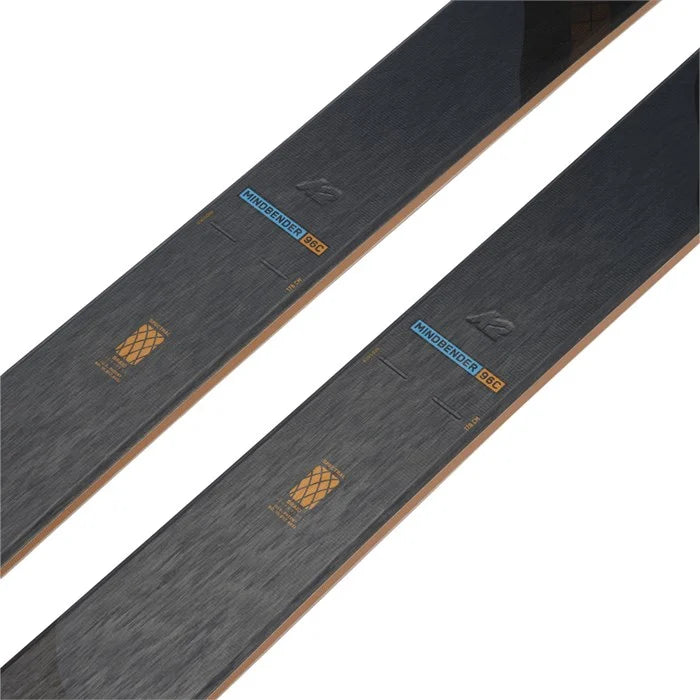 2024 K2 Mindbender 96C All-Mountain Skis - Versatile Performance for Powder, Groomers & Backcountry | Perfect for Advanced Skiers & Freeride Enthusiasts