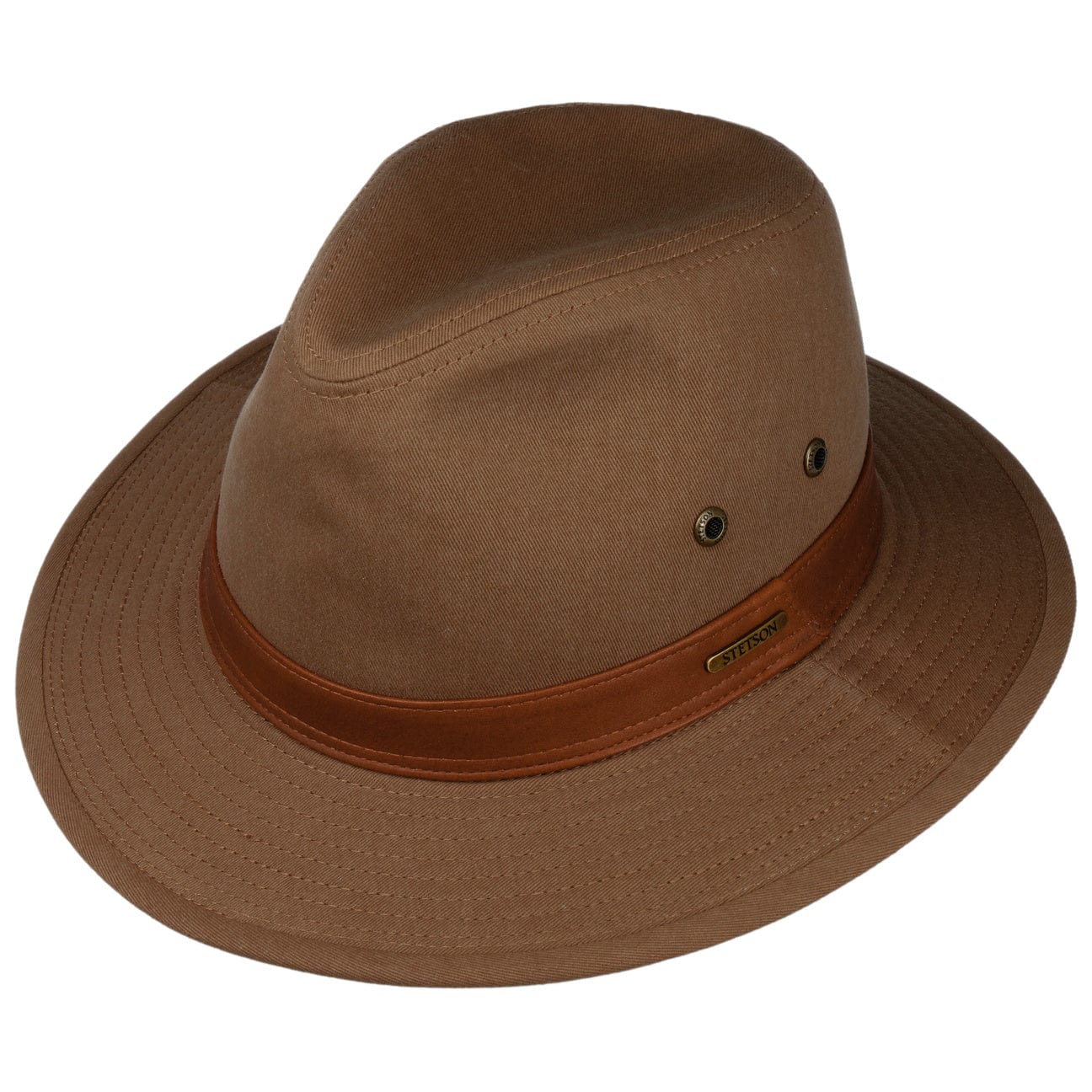Stetson Cotton Traveller Outdoor Hat - Lightweight & Breathable Sun Protection for Hiking, Camping & Travel