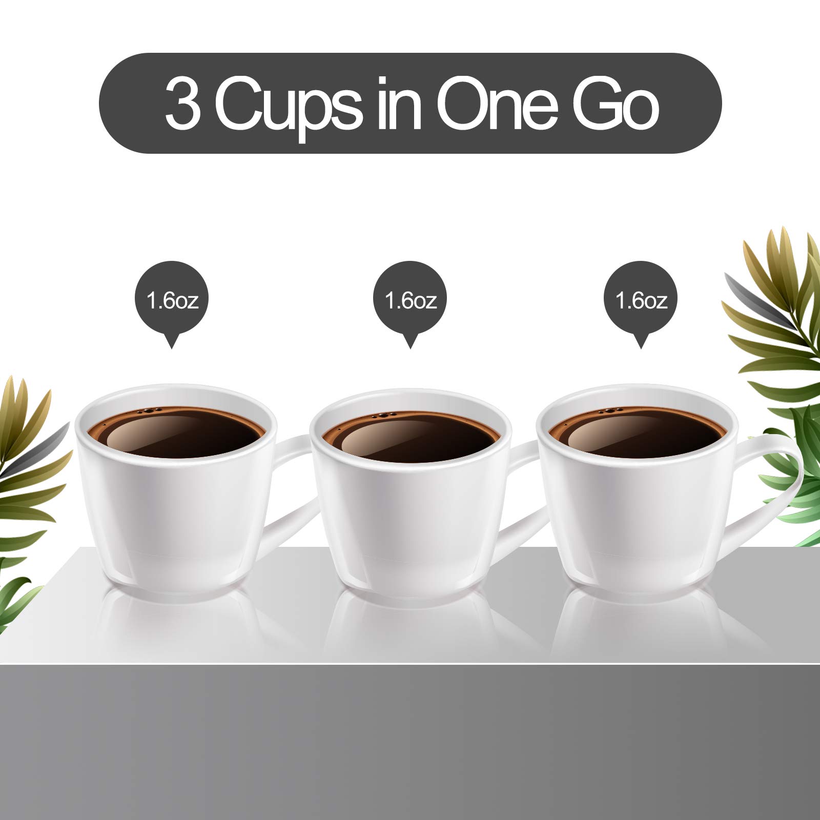 Viesimple Portable Electric Espresso Machine - All-in-One Travel Coffee Maker with Mug for Camping, Office & Outdoor Use | Perfect for Home, Travel & Gifts