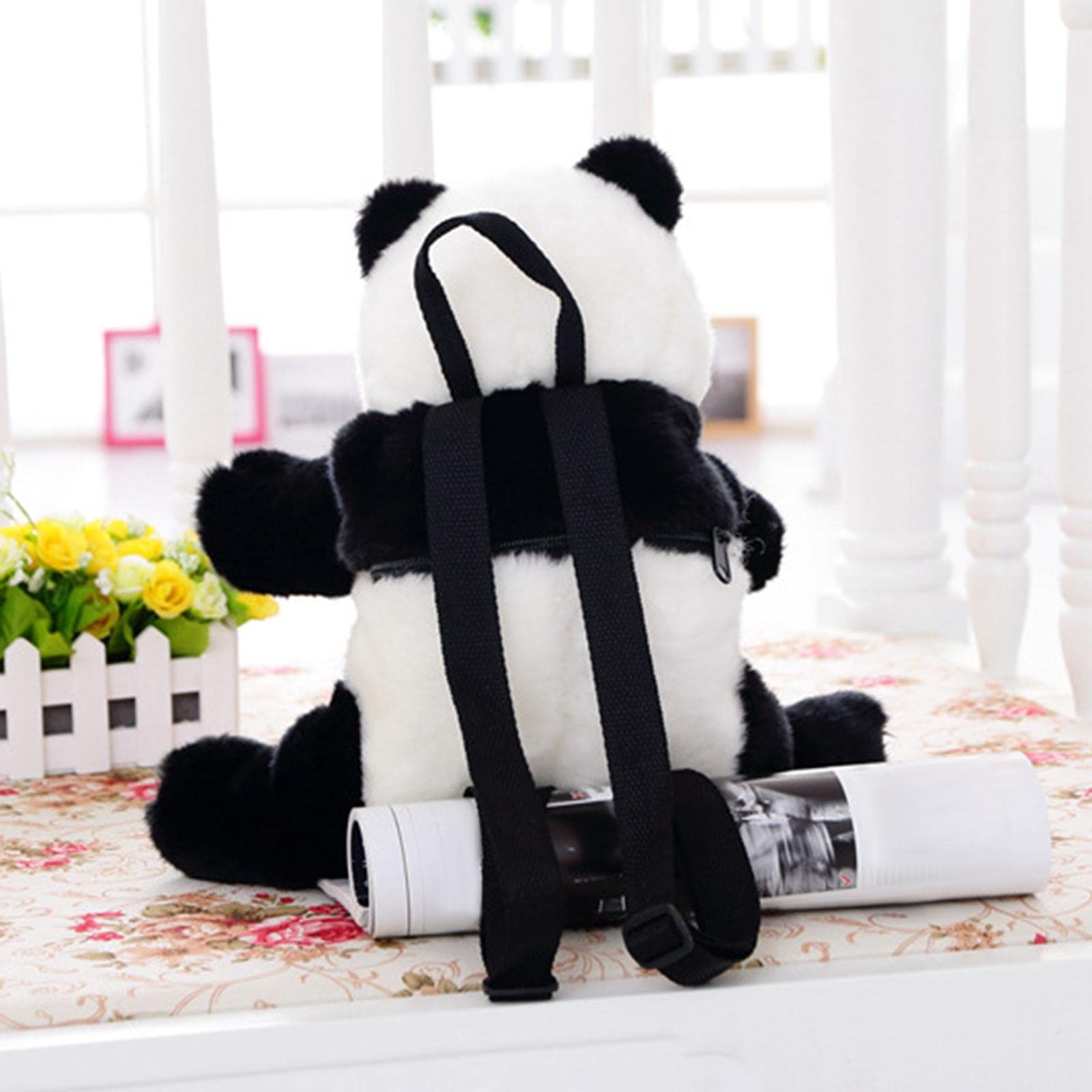 FASHIONMYDAY Cute Cartoon Plush Panda Backpack - Large Stuffed Panda Doll for Kids, Girls & Boys | Soft & Durable Women's Handbag for School, Travel & Daily Use