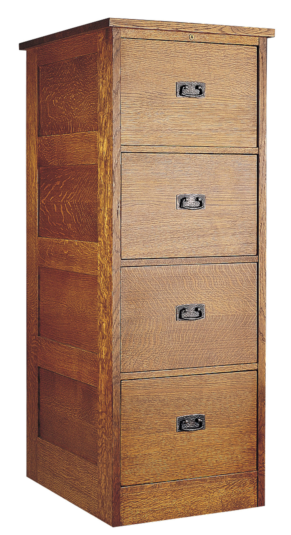 4-Drawer File Cabinet with Lock - Heavy Duty Metal Storage Organizer for Office, Home, or School - Letter & Legal Size Document Filing System