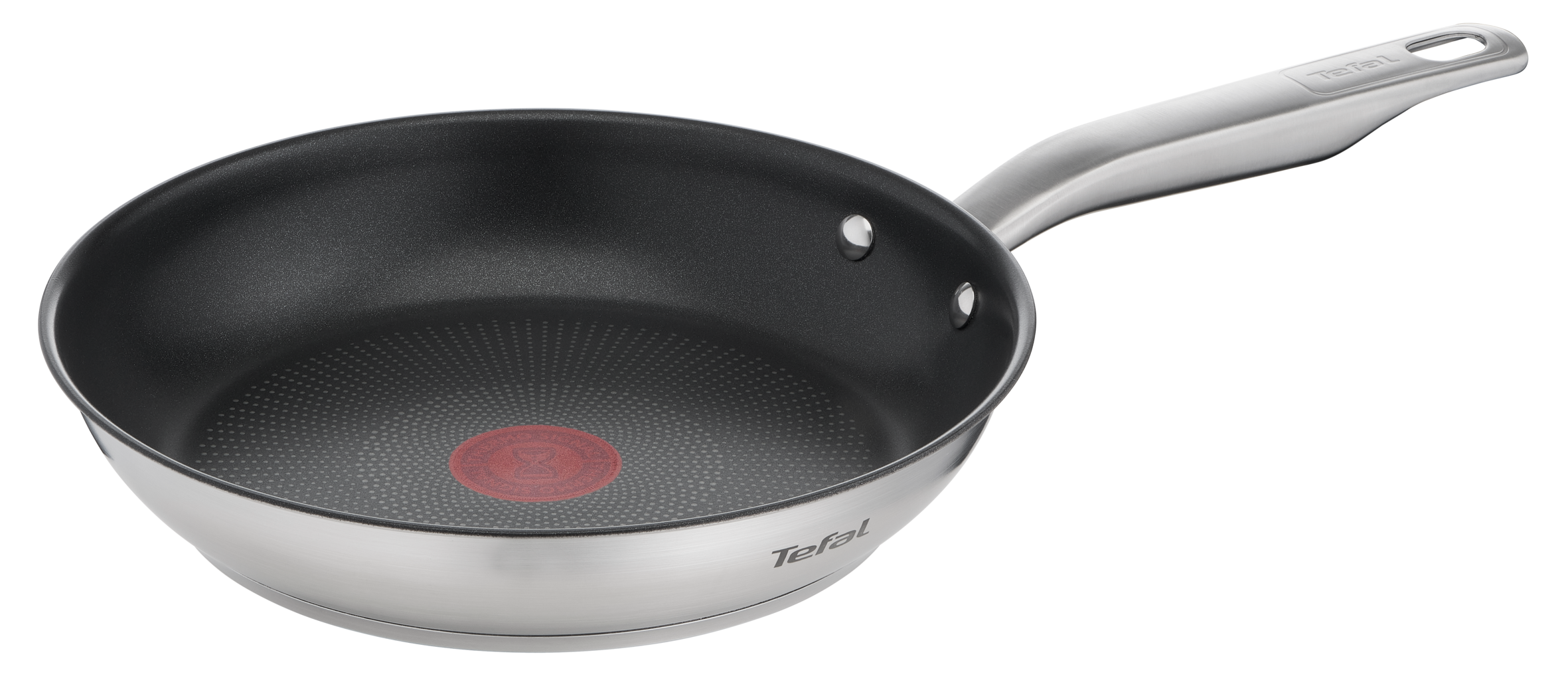Tefal Virtuoso 24cm Stainless Steel Induction Non-Stick Fry Pan - Perfect for Sautéing, Frying & Cooking on Induction Stovetops