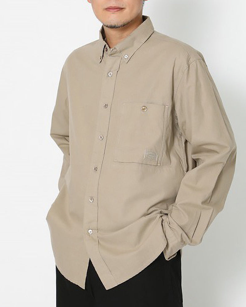 Premium Organic Cotton Poplin Button Down Shirt for Men & Women | Soft Breathable Eco-Friendly Dress Shirt | Perfect for Office, Casual Wear & Travel