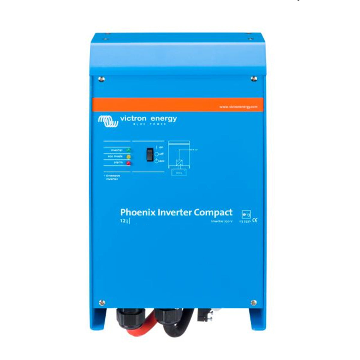 Victron Energy Phoenix Inverter 12V 1200W 230V Pure Sine Wave Power Inverter with VE.Bus - Perfect for RVs, Boats, and Off-Grid Solar Systems