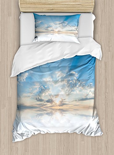 Pale Blue White