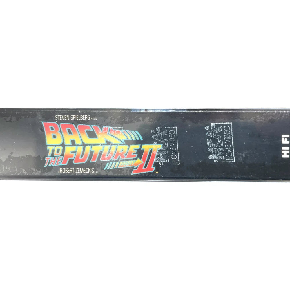 Christopher Lloyd Autographed Back to the Future II VHS Tape 1989 - JSA Certified - Collectible Movie Memorabilia - Perfect for Fans, Gift Giving & Home Theater Displays