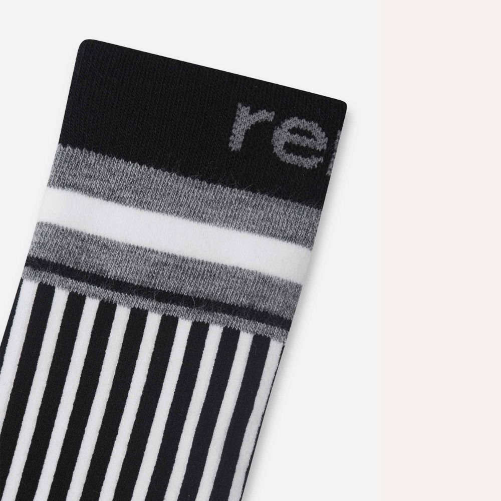 Reima Frotee Kids Ski Socks - Warm Winter Thermal Socks for Boys & Girls - Moisture-Wicking & Cushioned for Skiing, Snowboarding & Outdoor Activities (Grey)
