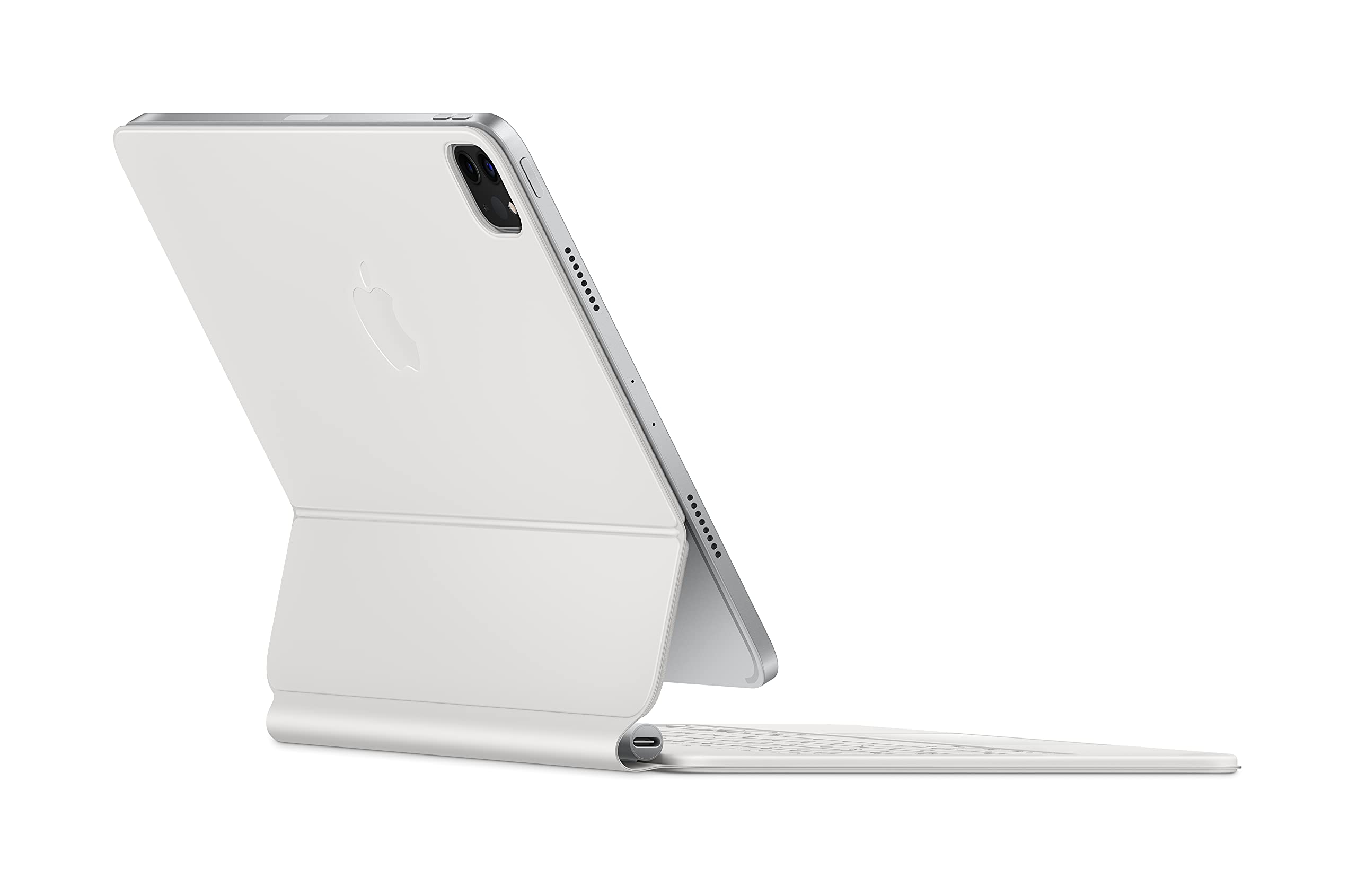 Apple USB-C Magic Keyboard for 11-inch iPad Pro 3rd Gen & iPad Air 4th Gen - White (Renewed) | Wireless Bluetooth Keyboard with Backlit Keys | Perfect for Work, Travel & Home Office Use