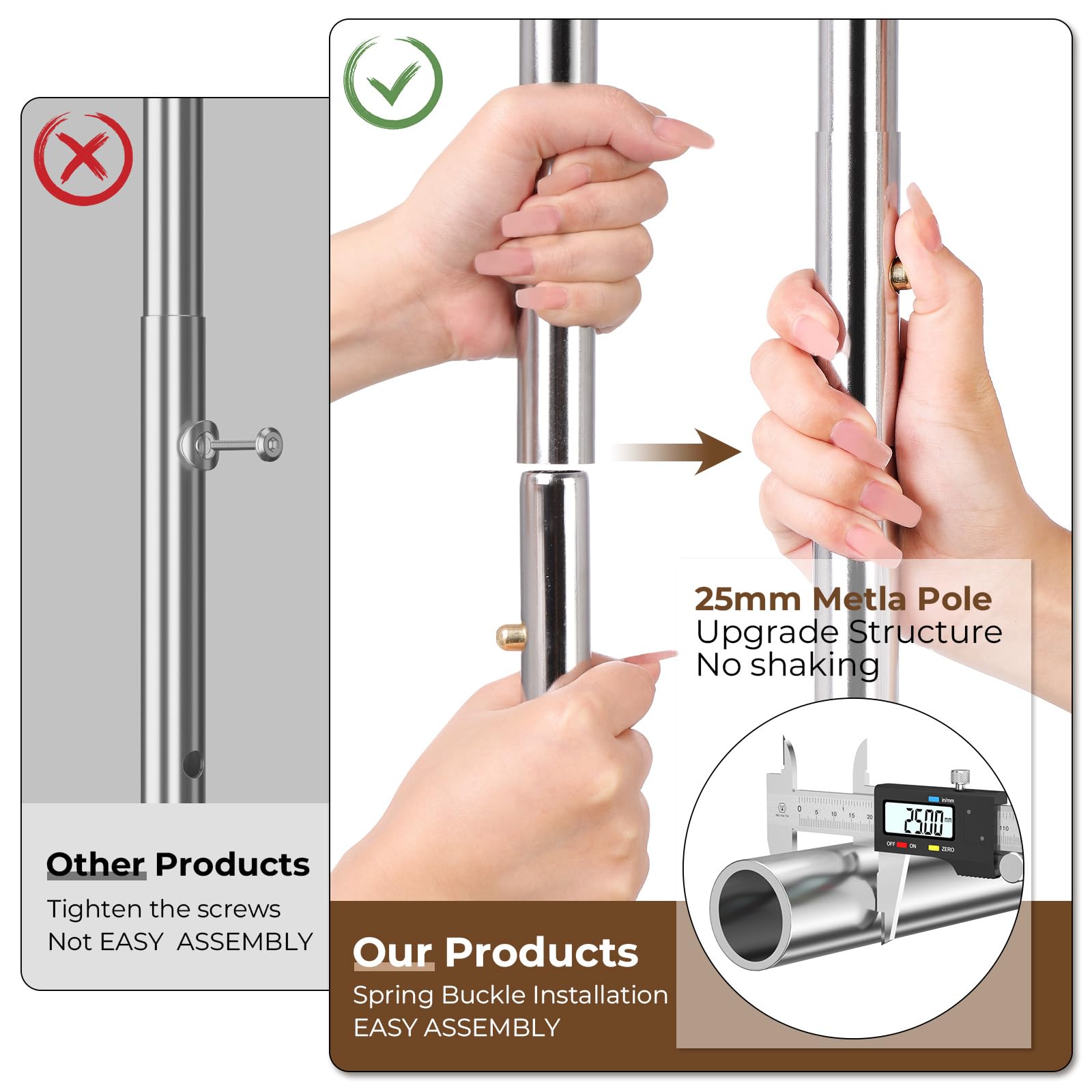 Heavy Duty Rolling Garment Rack with Shelves - 620 lbs Capacity, Adjustable Double Rod Clothes Hanger for Hanging Clothes, Portable Wheeled Clothing Rack for Home, Office, and Retail Store Use