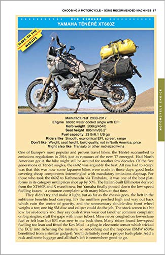 Adventure Motorcycling Handbook: Ultimate Route & Planning Guide for Asia, Africa & Latin America - Perfect for Long-Distance Riders & Overland Expeditions