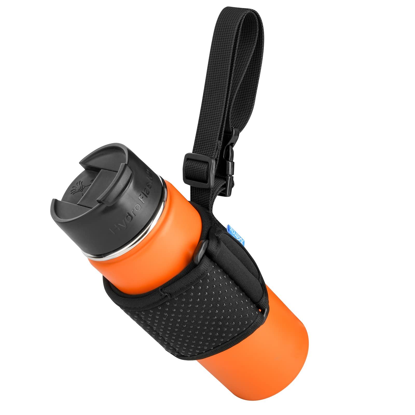 Adjustable Shoulder Strap Water Bottle Carrier - Universal Bottle Sling for Hiking, Walking, Camping & Outdoor Activities - Perfect for Gym, Travel & Sports Hydration