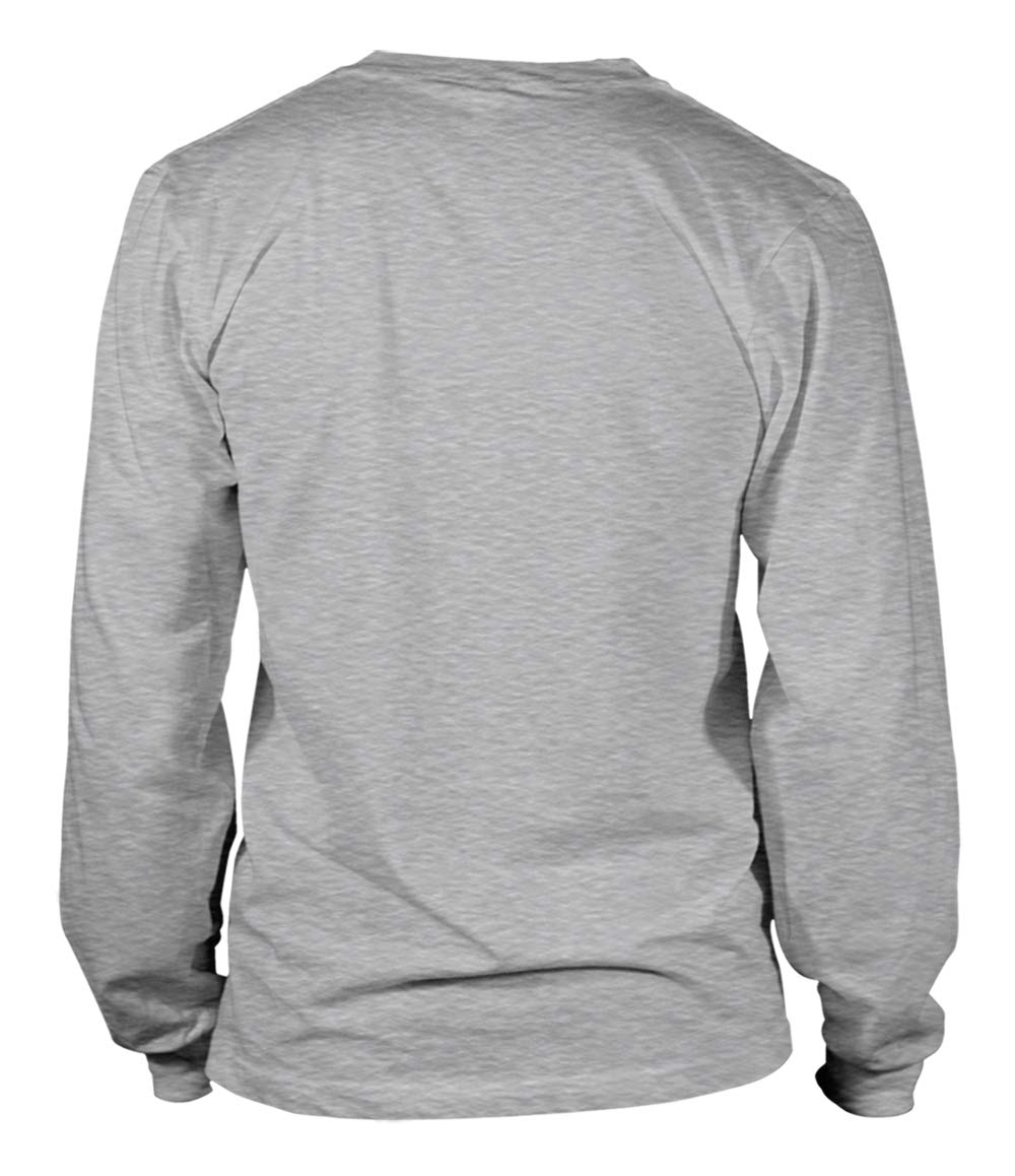 Tcombo Gun American Flag 2nd Amendment Rights USA Unisex Long Sleeve Shirt - Patriotic Shooting Range & Outdoor Activities Apparel