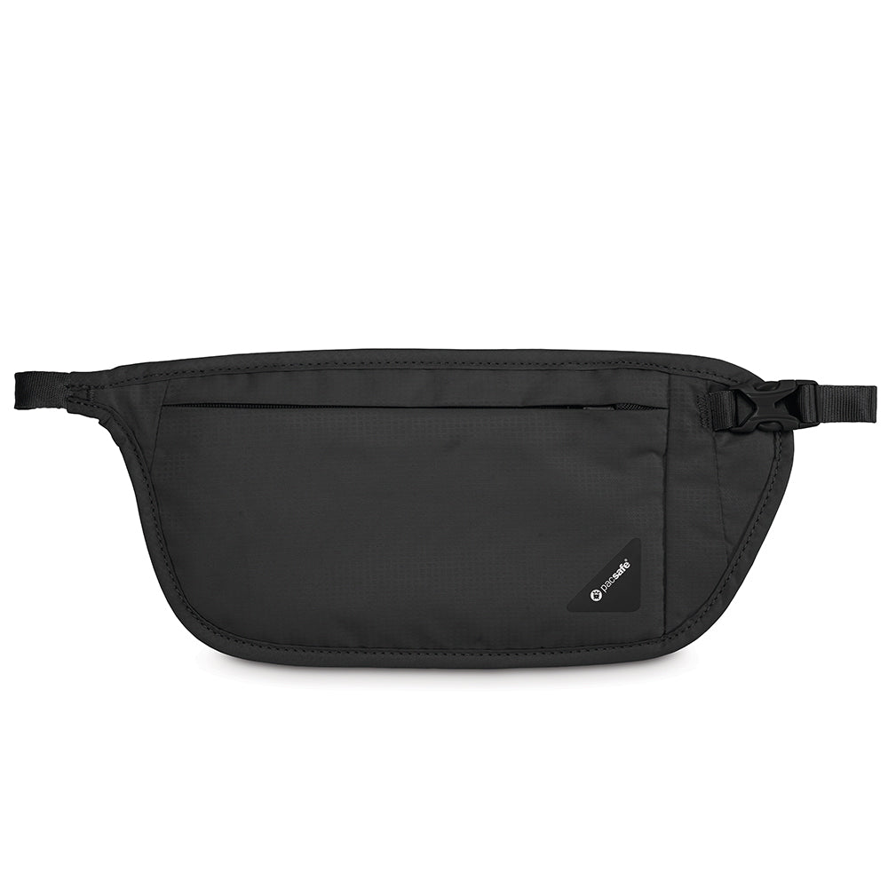 Pacsafe Coversafe V100 Anti-Theft Waist Wallet - Secure & Stylish Money Belt for Travel, Hiking & Outdoor Adventures