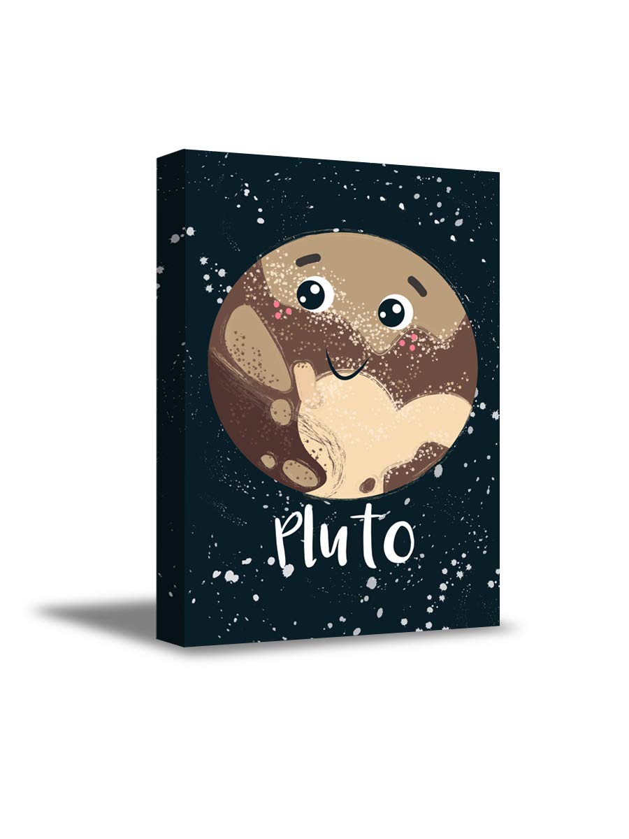 Baby Pluto Nursery Wall Art - 32x40