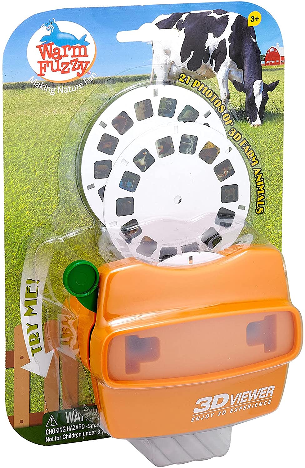3D Viewer for Kids - Farm Animals Educational Toy | Interactive Learning Tool for Toddlers & Preschoolers | Perfect for Home, Classroom & Playtime