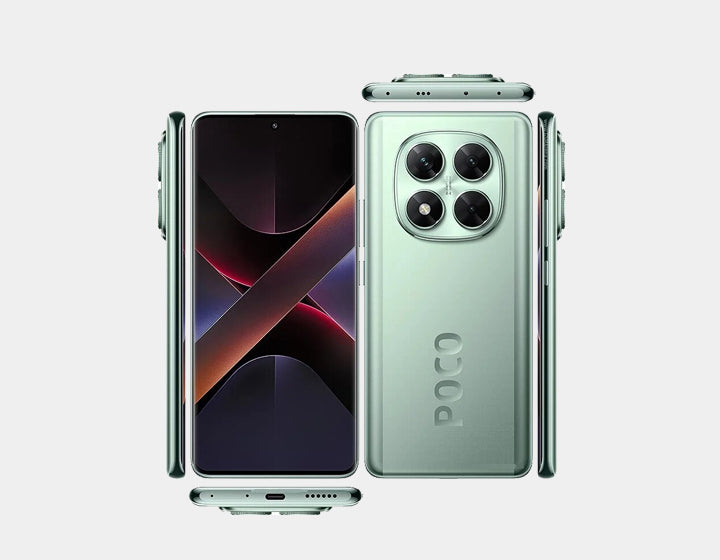 Xiaomi Poco X7 5G Smartphone - 512GB ROM 12GB RAM Dual SIM GSM Unlocked (Green) - Perfect for Gaming, Streaming & Work on the Go