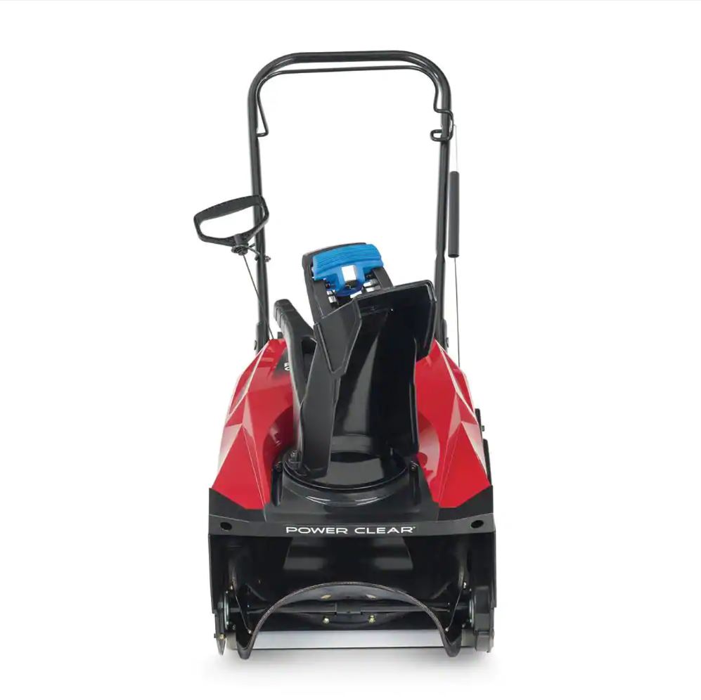 Toro 38475 Power Clear 518 Single Stage Electric Start Snow Thrower - Ideal for Clearing Driveways & Walkways in Winter