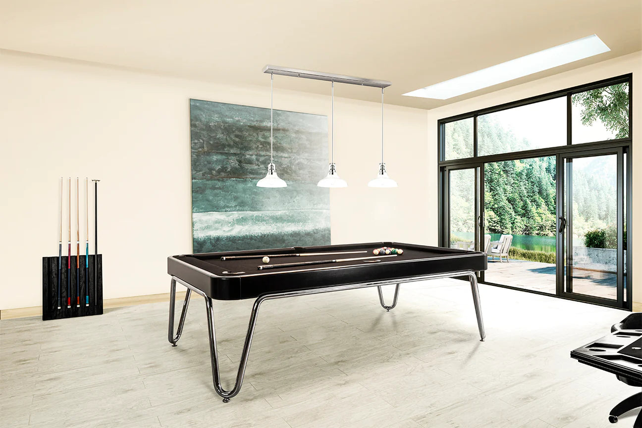 Premium Canadian Billiard Lounge Pool Table - Professional 8-Foot Pool Table for Home Game Rooms & Bars | Perfect for Family Fun, Parties & Competitive Play