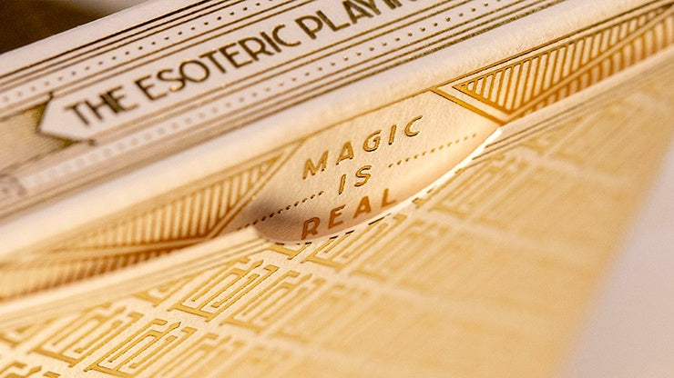 Premium Esoteric Gold Edition Playing Cards by Eric Jones – Luxury Tarot & Magic Trick Decks for Collectors and Performers