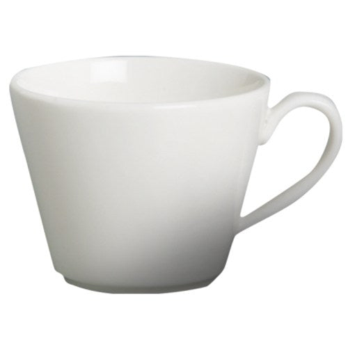 Premium Cameo Dynasty 8 Oz Cappuccino Cups - Set of 36 for Coffee Shops, Restaurants & Home Use - Elegant Porcelain Espresso Cups with Saucers - Perfect for Latte, Macchiato & Hot Beverages