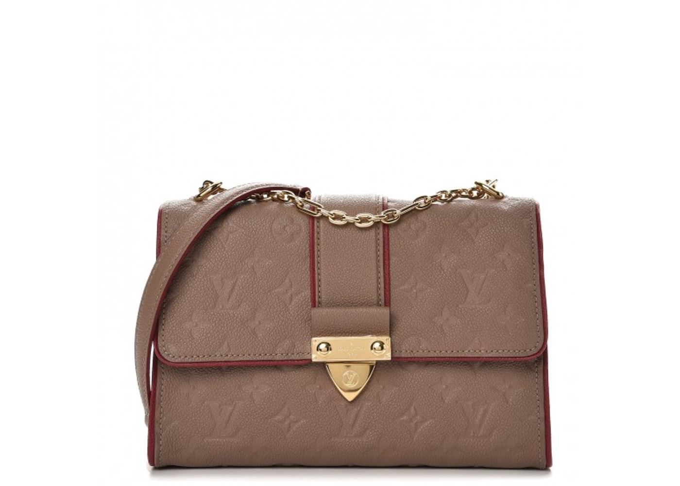 LV Saint Sulpice PM Monogram Empreinte Leather Crossbody Bag for Women - Luxury Designer Handbag for Everyday Use, Travel & Special Occasions